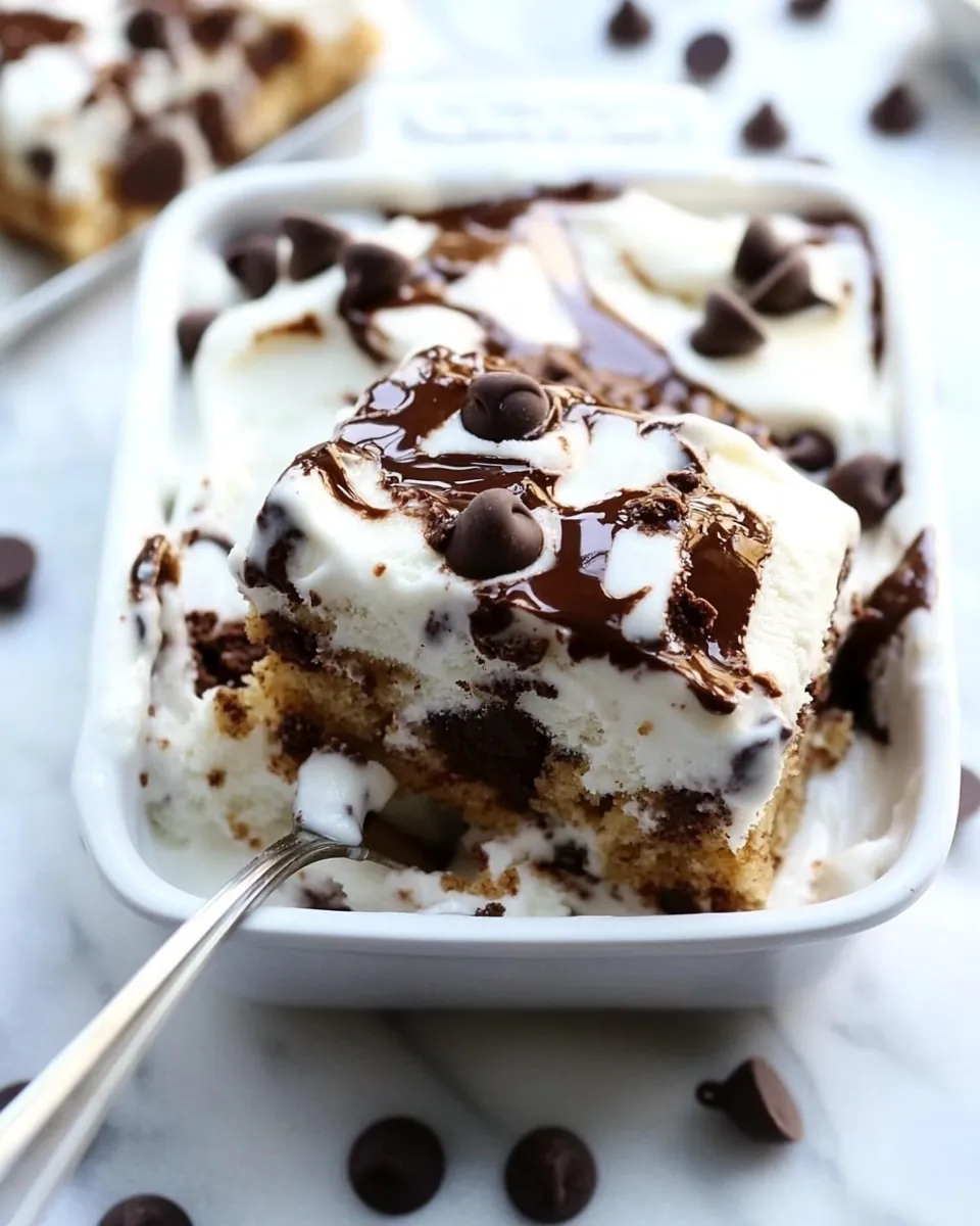 Classic Chocolate Chip Cookie Ice Cream Bars image