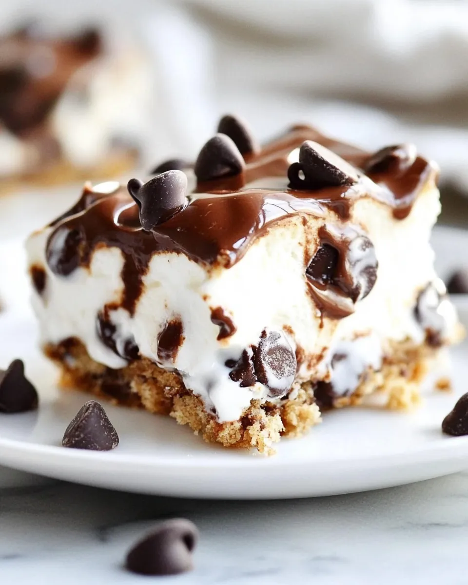 Easy Chocolate Chip Cookie Ice Cream Bars recipe photo