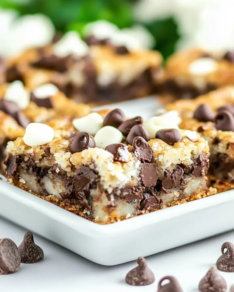 Homemade Chocolate Chip Cookie Magic Bars photo