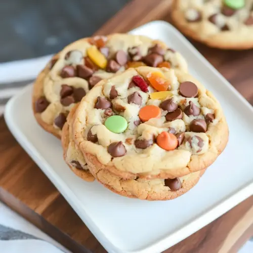 Homemade Chocolate Chip Cookies with Candied Fruit photo