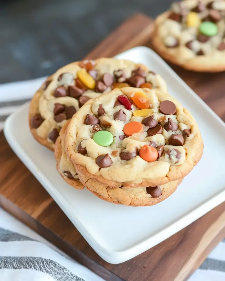 Homemade Chocolate Chip Cookies with Candied Fruit photo