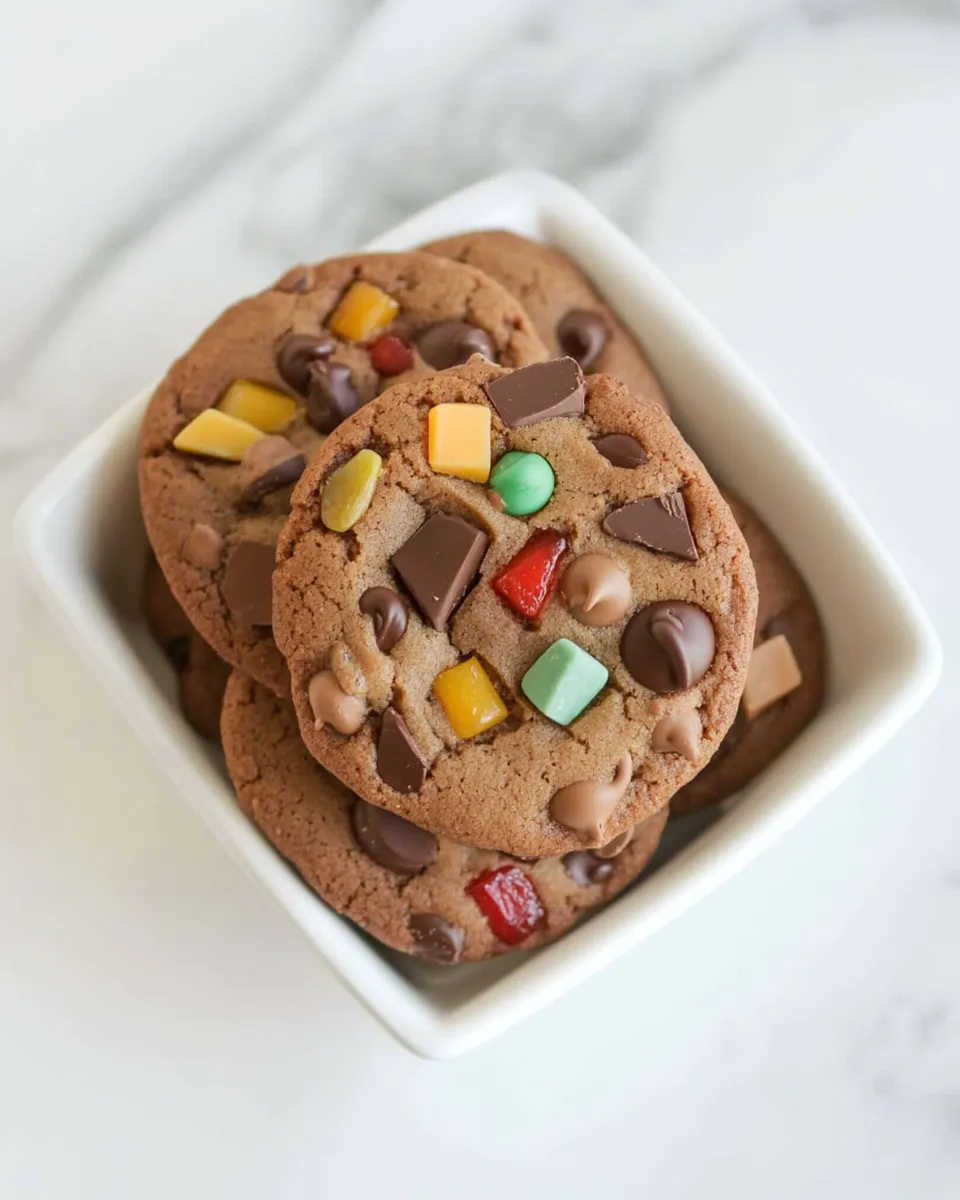 Easy Chocolate Chip Cookies with Candied Fruit recipe photo