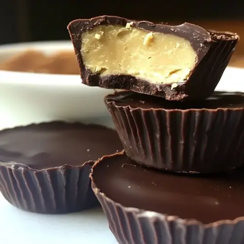 Homemade Chocolate Cookie Butter Cups photo