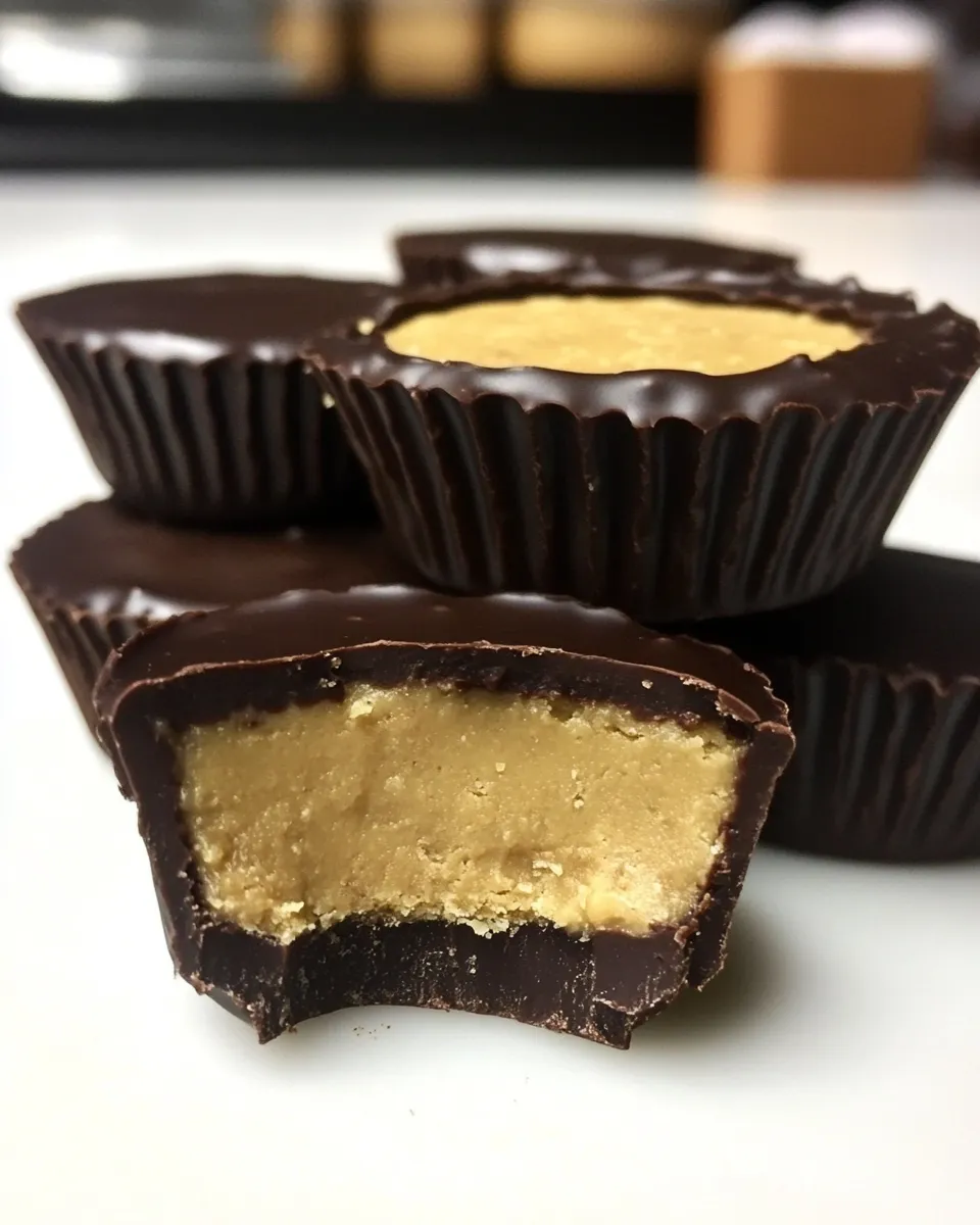 Classic Chocolate Cookie Butter Cups image