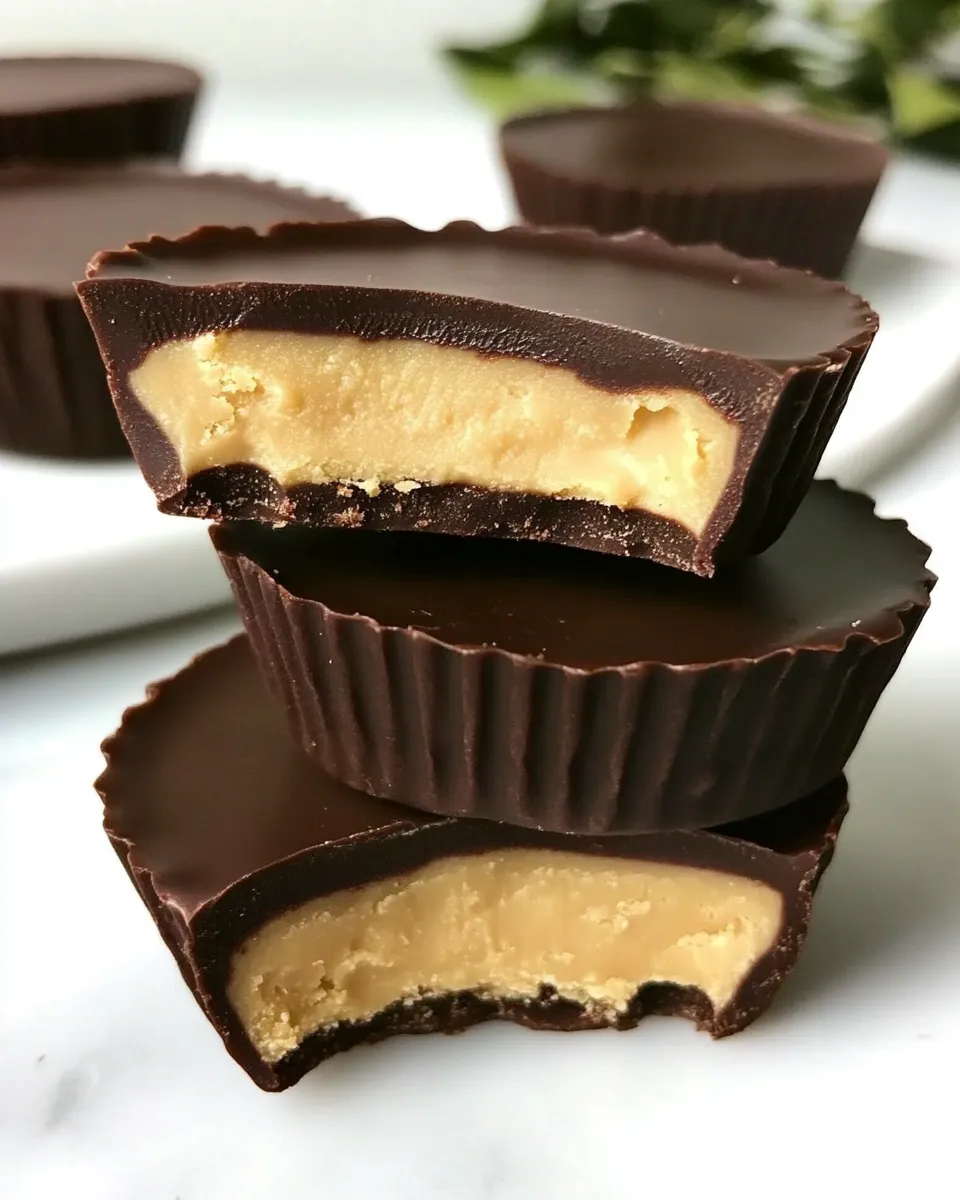 Easy Chocolate Cookie Butter Cups recipe photo