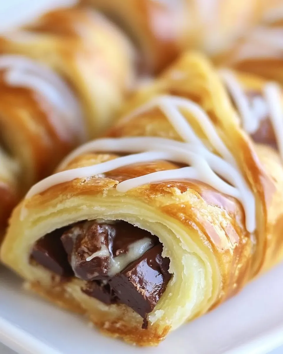Easy Chocolate Cream Cheese Danish recipe photo