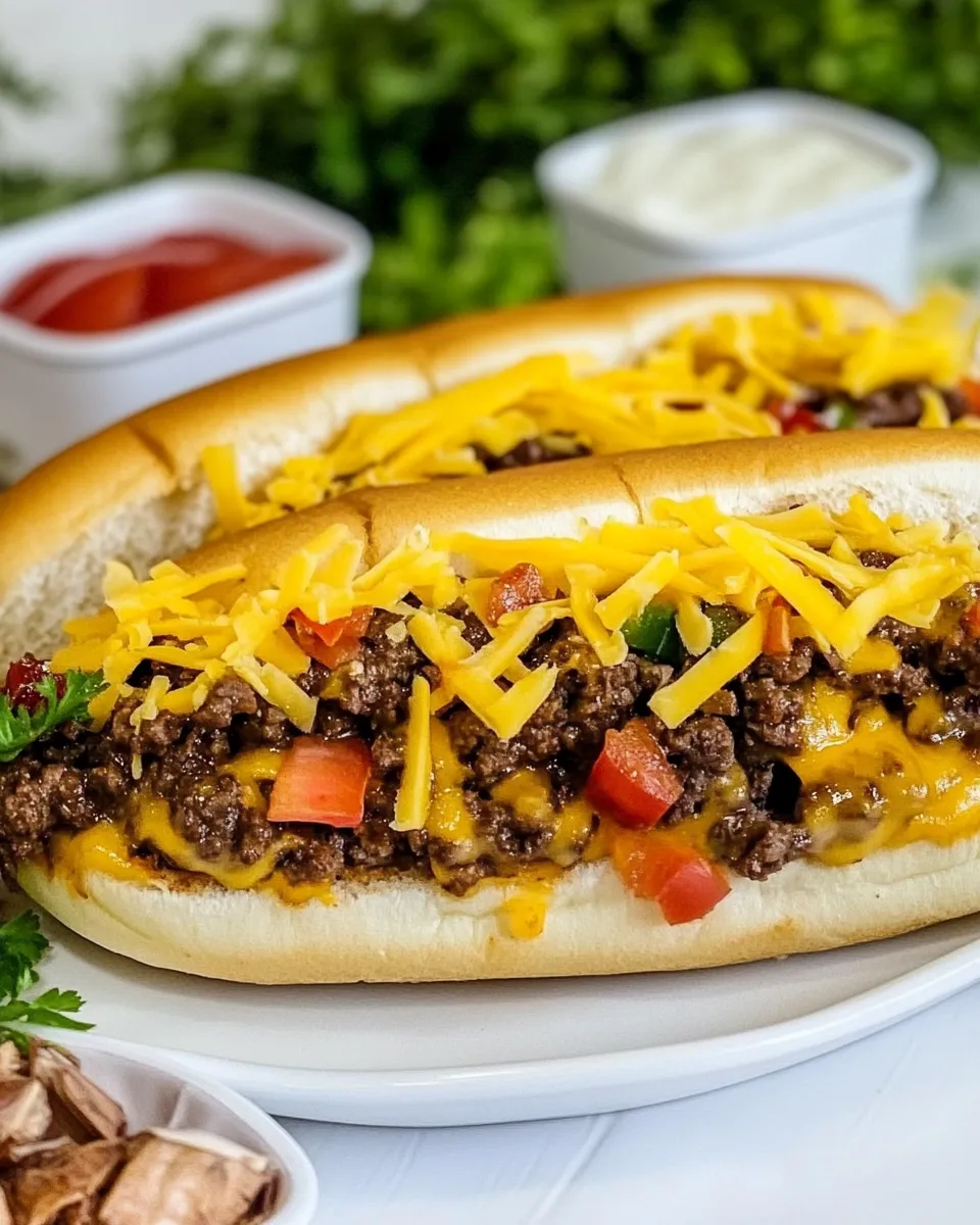 Easy Chopped Cheese recipe photo