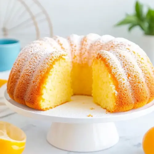 Homemade Ciambellone - Olive Oil Bundt Cake photo