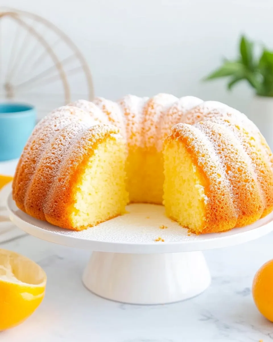 Homemade Ciambellone - Olive Oil Bundt Cake photo
