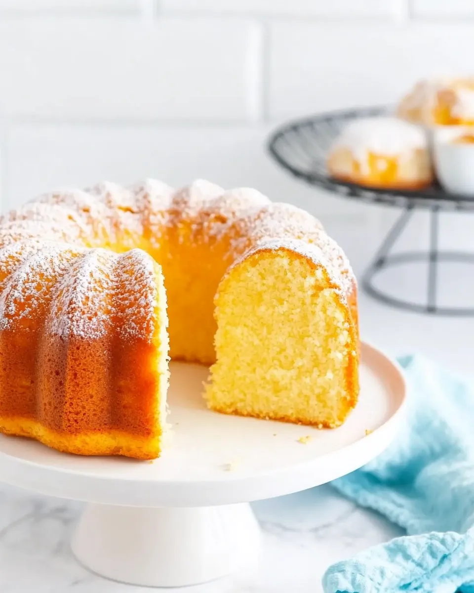 Delicious Ciambellone - Olive Oil Bundt Cake shot