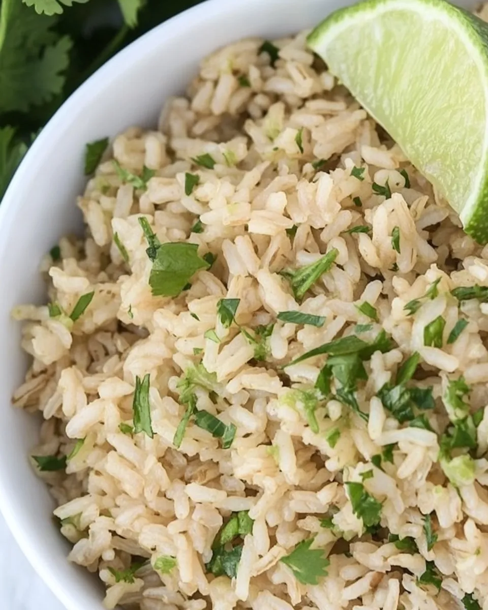 Delicious Cilantro Lime Brown Rice dish photo