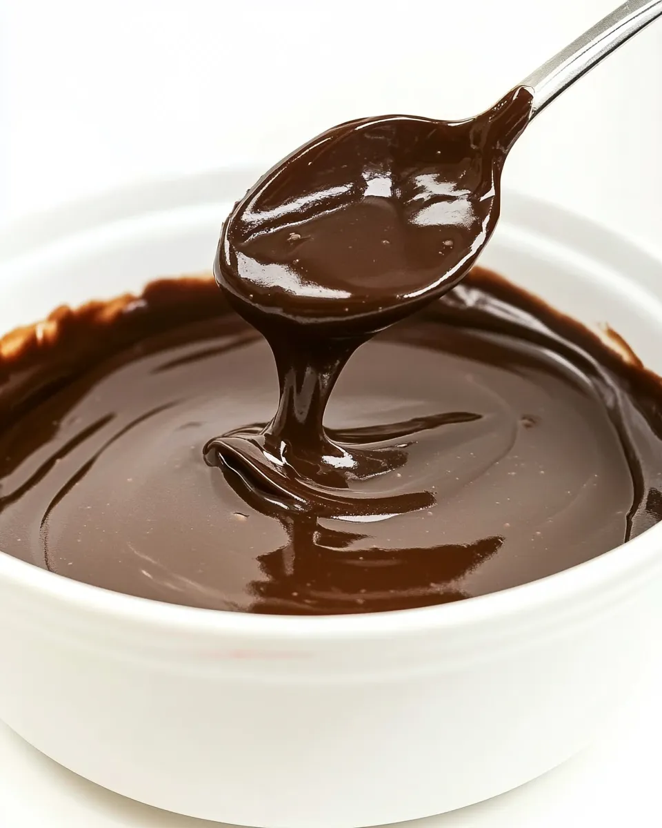 Easy Clean Eating Hot Fudge recipe photo