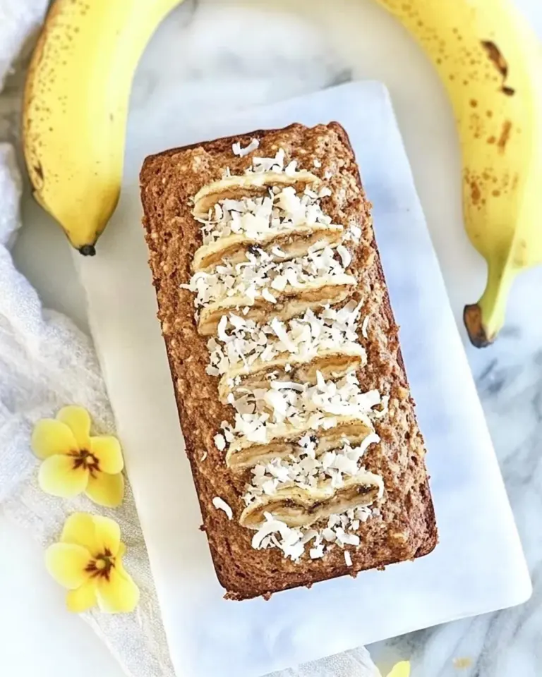 Homemade Coconut Banana Bread photo