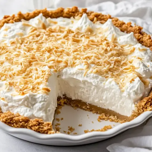 Homemade Coconut Cream Pie photo