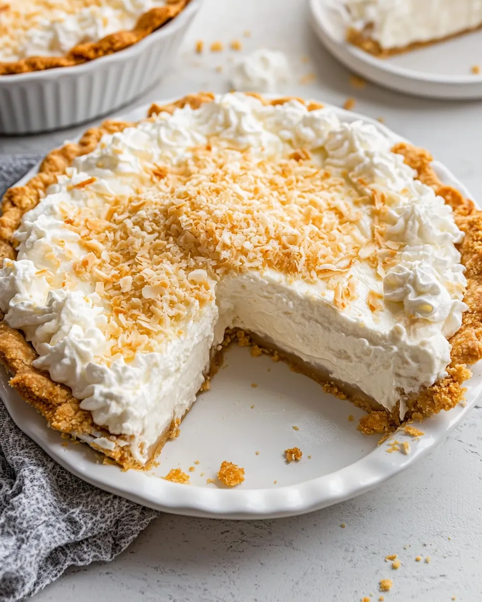 Classic Coconut Cream Pie image