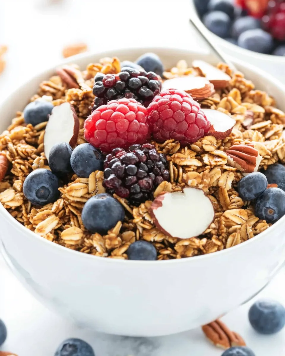Delicious Coconut Pecan Granola image