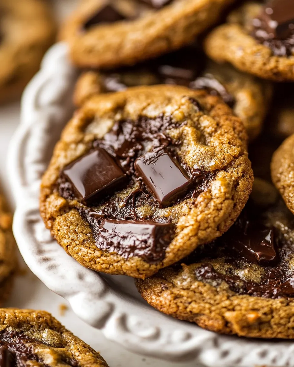 Classic Coffee Cardamom Chocolate Chunk Cookies image