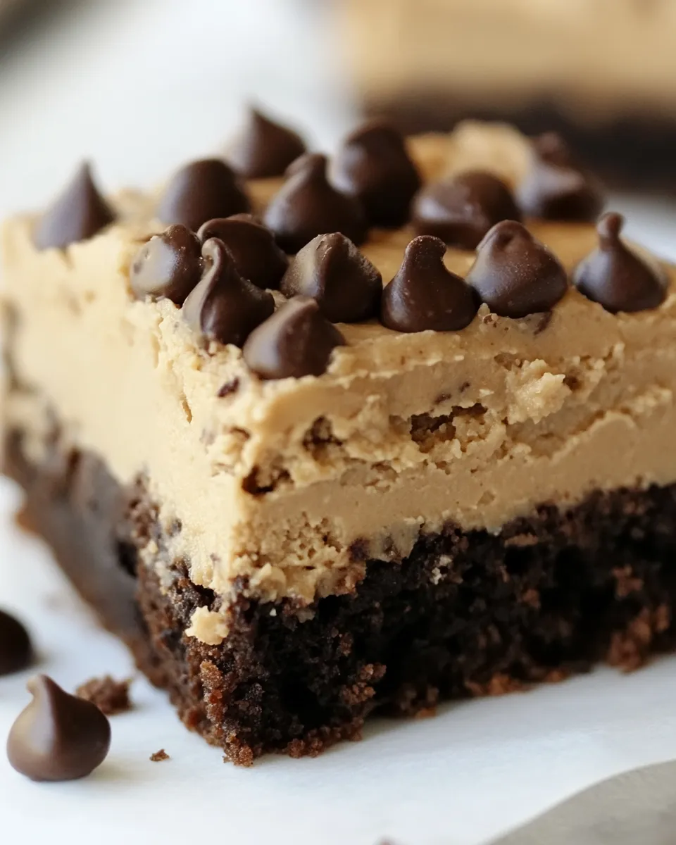 Delicious Cookie Butter Brownies image
