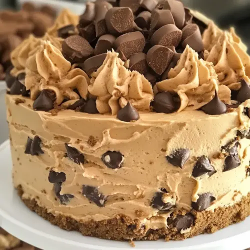 Homemade Cookie Dough Cake photo