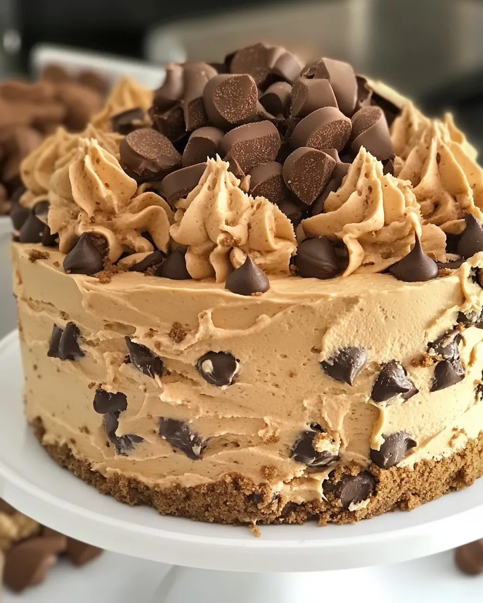 Homemade Cookie Dough Cake photo