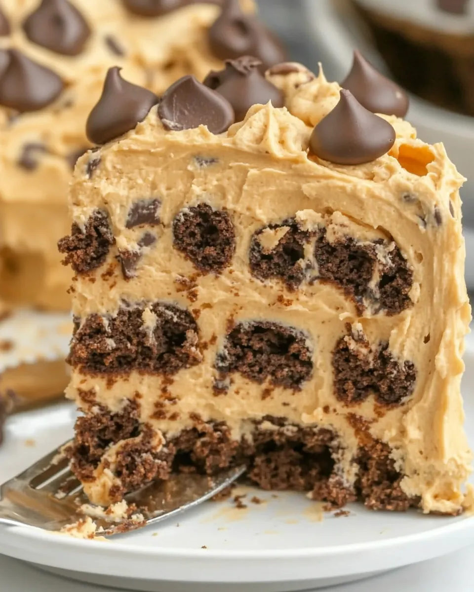 Classic Cookie Dough Cake image