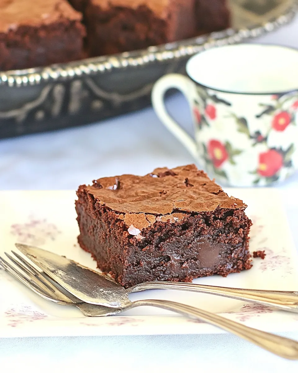 Easy Cook's Illustrated Chewy Brownies recipe photo