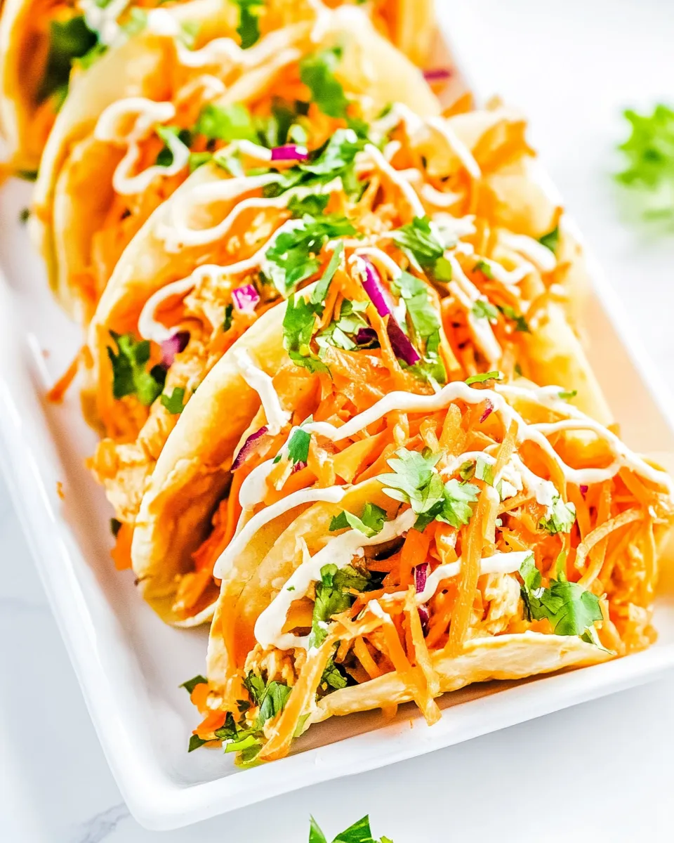 Tasty Copycat Applebees Chicken Wonton Tacos plate image