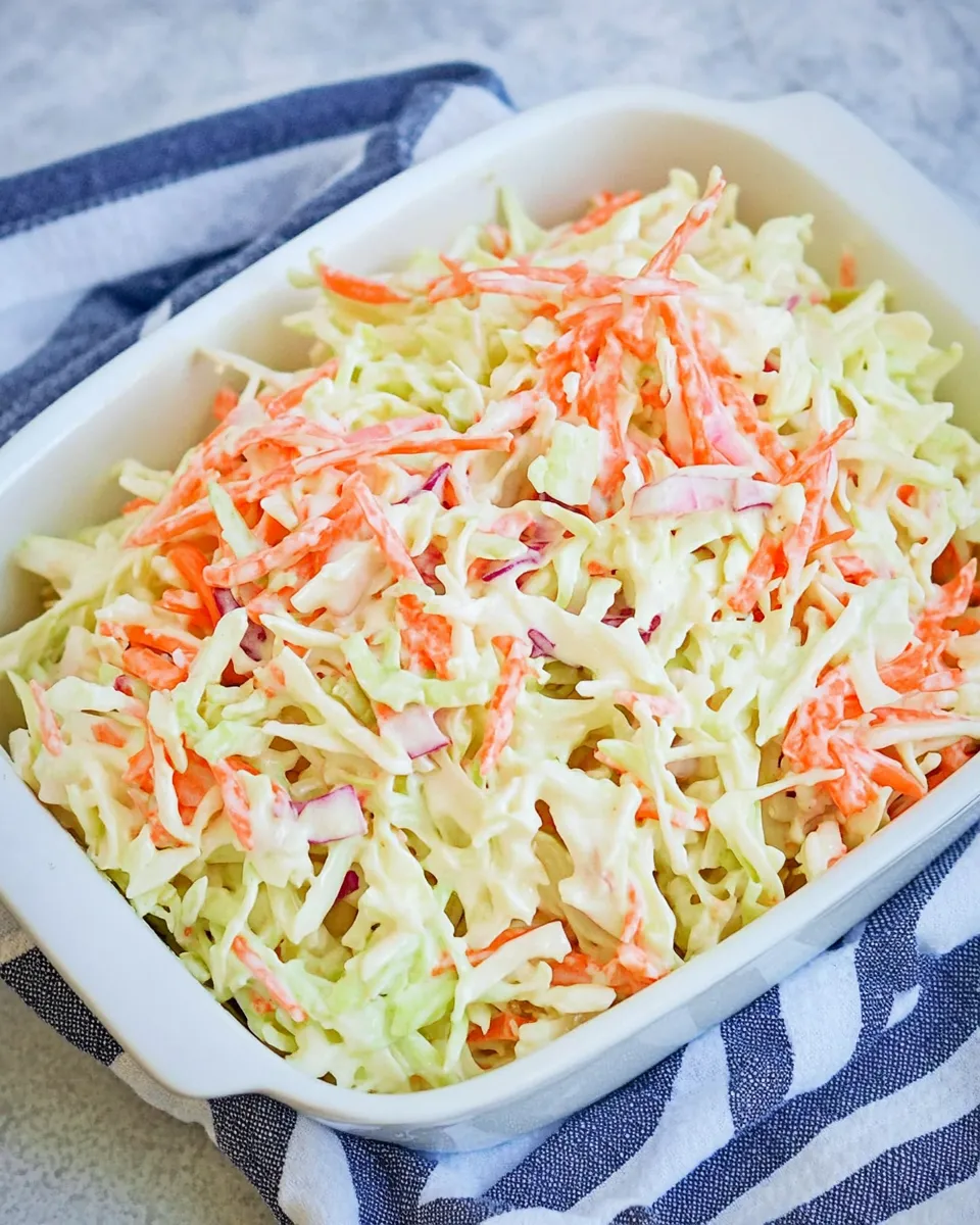 Delicious Copycat Captain Ds Coleslaw (Better Than the Original!) image