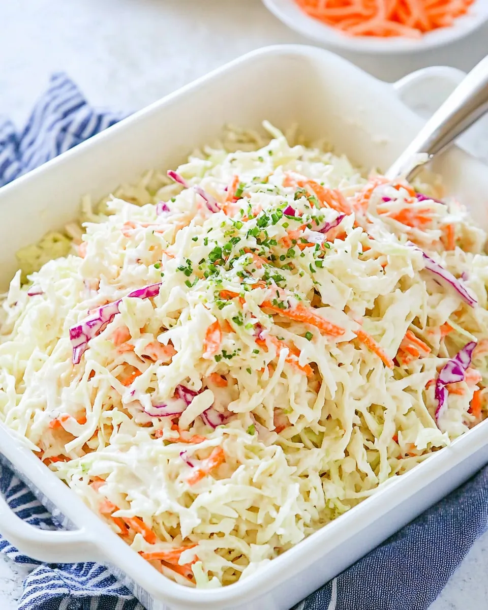 Quick Copycat Captain Ds Coleslaw (Better Than the Original!) recipe photo