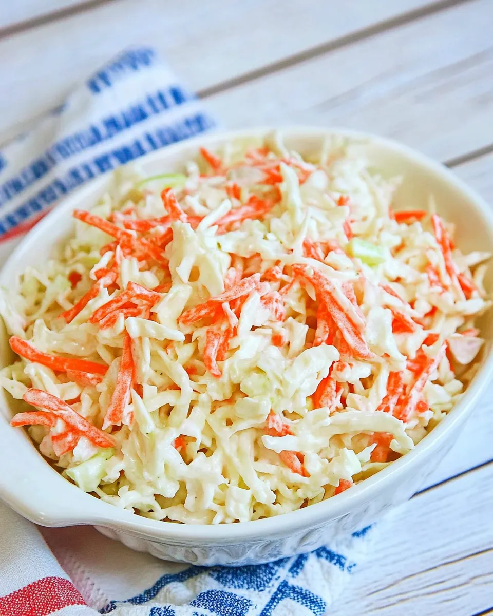 Easy Copycat Captain Ds Coleslaw (Better Than the Original!) shot