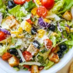 Homemade Copycat Olive Garden Salad photo