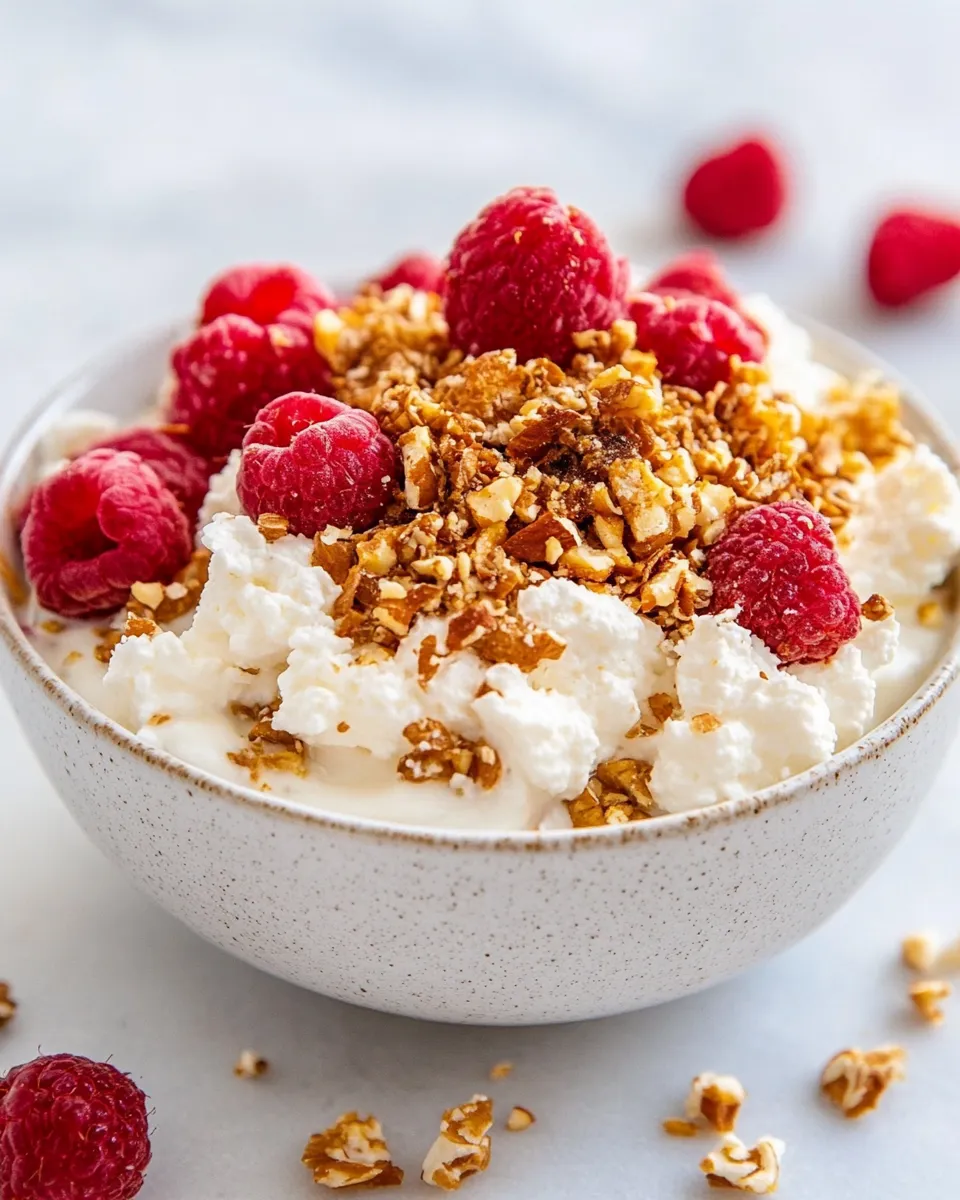 Delicious Cottage Cheese Breakfast Bowl image