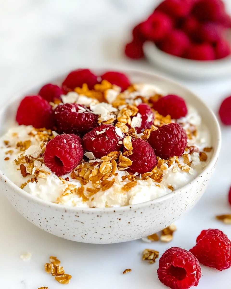 Healthy Cottage Cheese Breakfast Bowl recipe photo