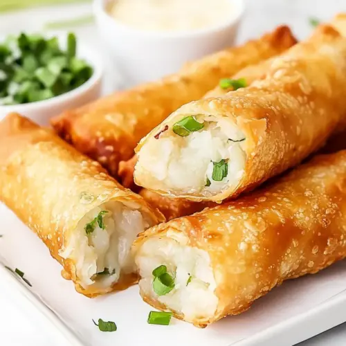 Homemade Crab Rangoon Eggroll photo