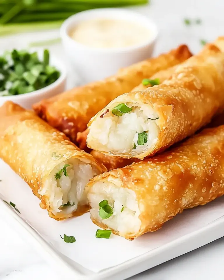 Homemade Crab Rangoon Eggroll photo