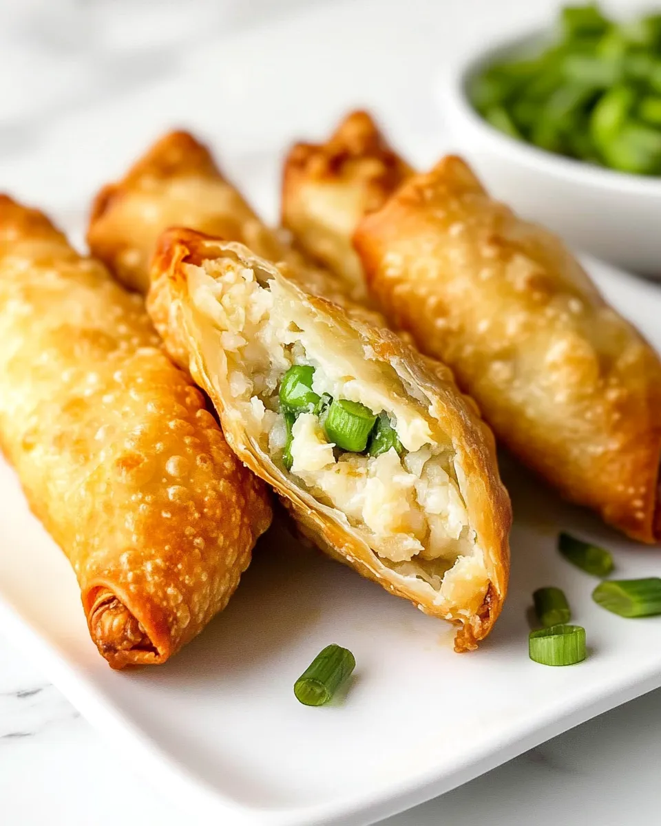 Easy Crab Rangoon Eggroll recipe photo