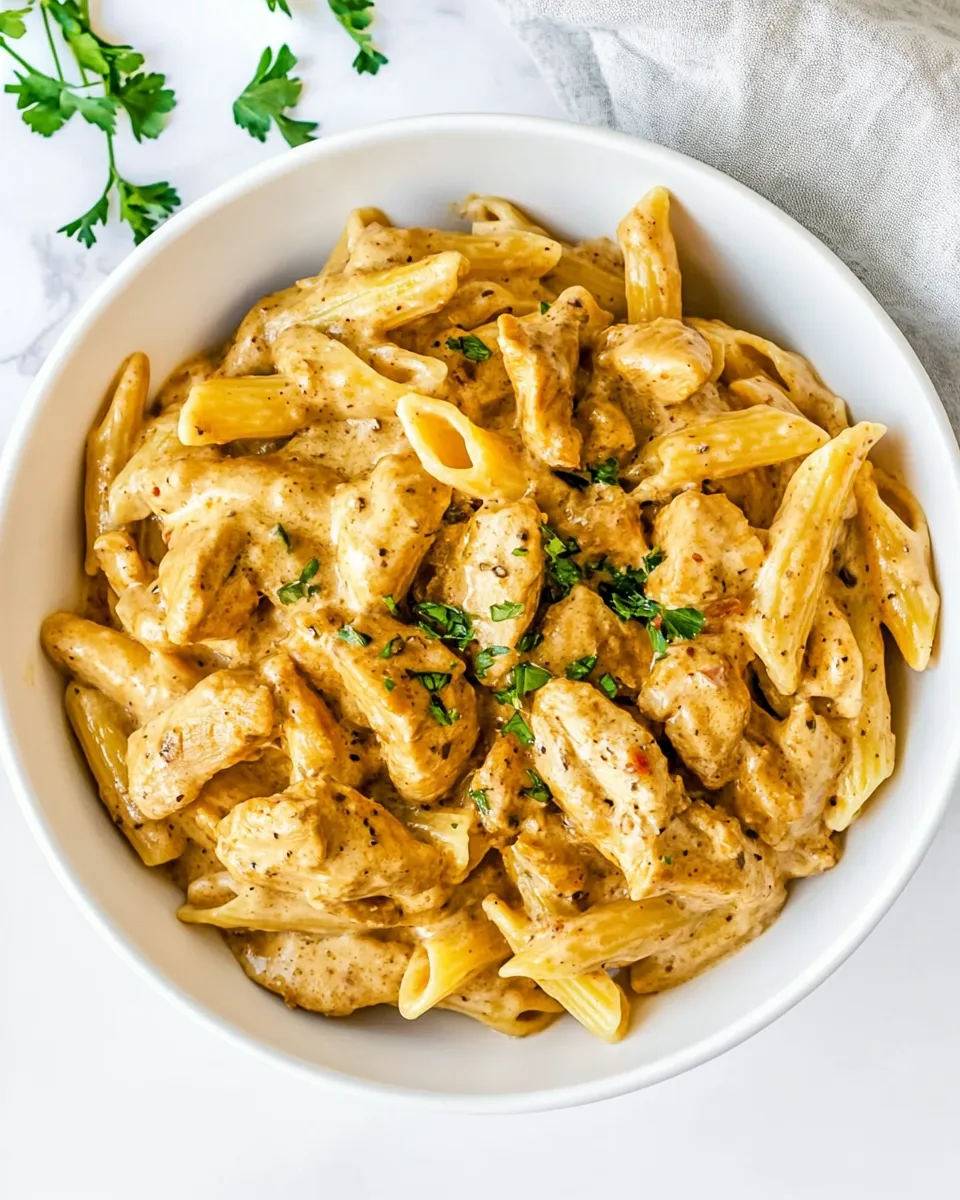 Homemade Creamy Jerk Chicken Pasta photo