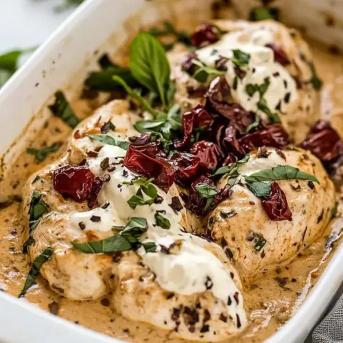 Homemade Creamy Mediterranean Chicken photo