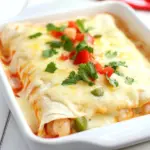 Homemade Creamy Shrimp Enchiladas photo