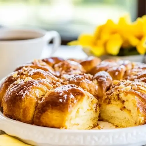 Homemade Crescent Roll Coffee Cake photo