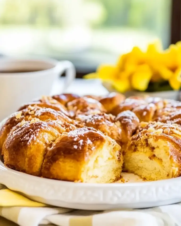 Homemade Crescent Roll Coffee Cake photo