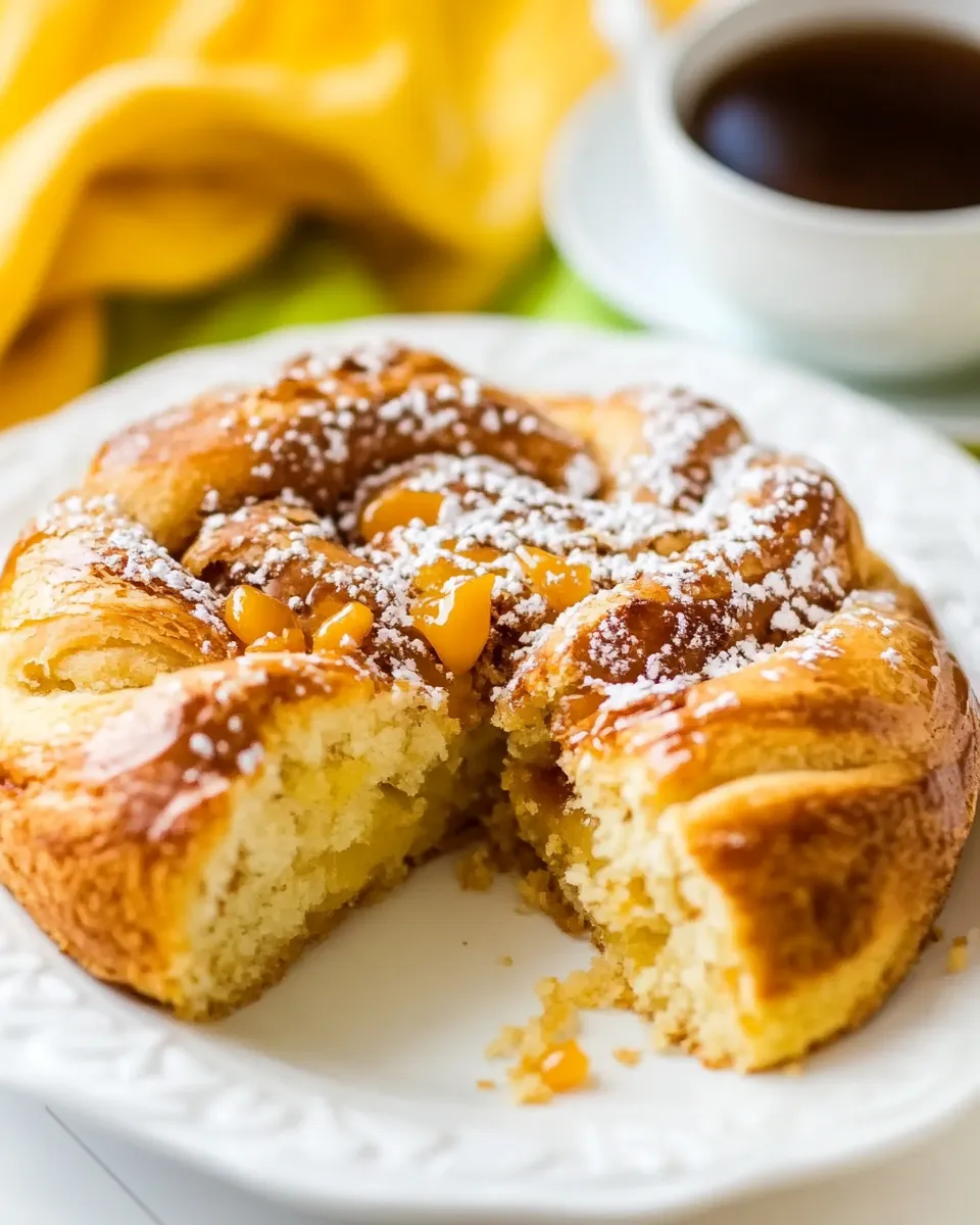 Classic Crescent Roll Coffee Cake image