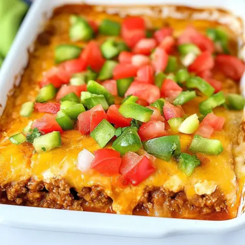 Easy Crescent Taco Bake photo