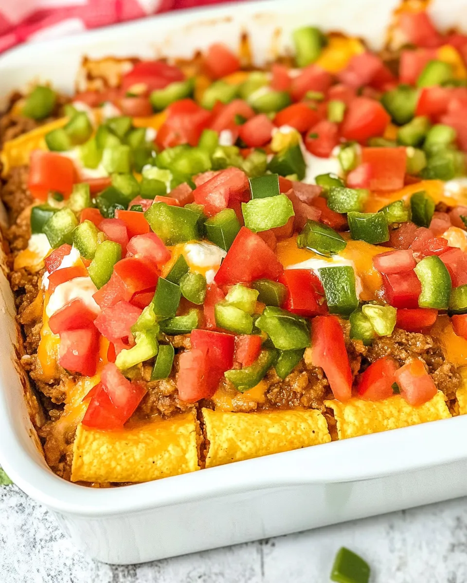 Quick Crescent Taco Bake recipe photo