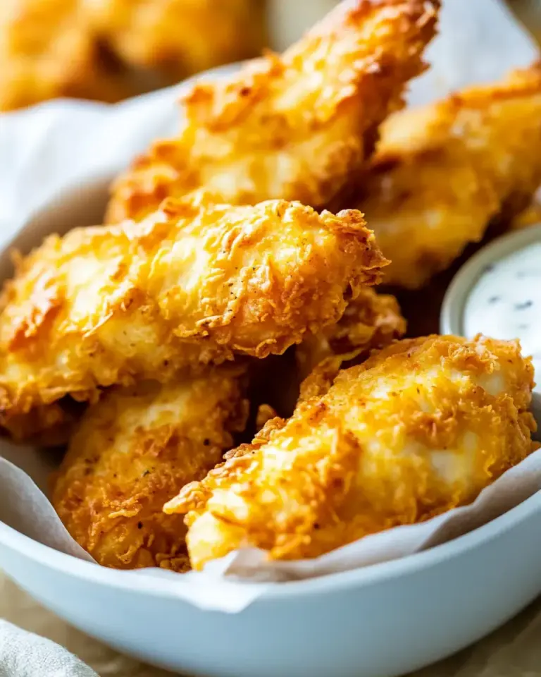 Homemade Crispy Baked Chicken Fingers Recipe photo