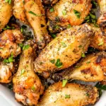 Homemade Crispy Baked Salt and Pepper Chicken Wings photo