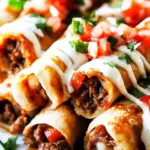 Homemade Crispy Jalapeno Popper Beef Taquitos photo
