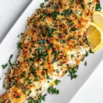 Easy Crispy Lemon Baked Fish photo