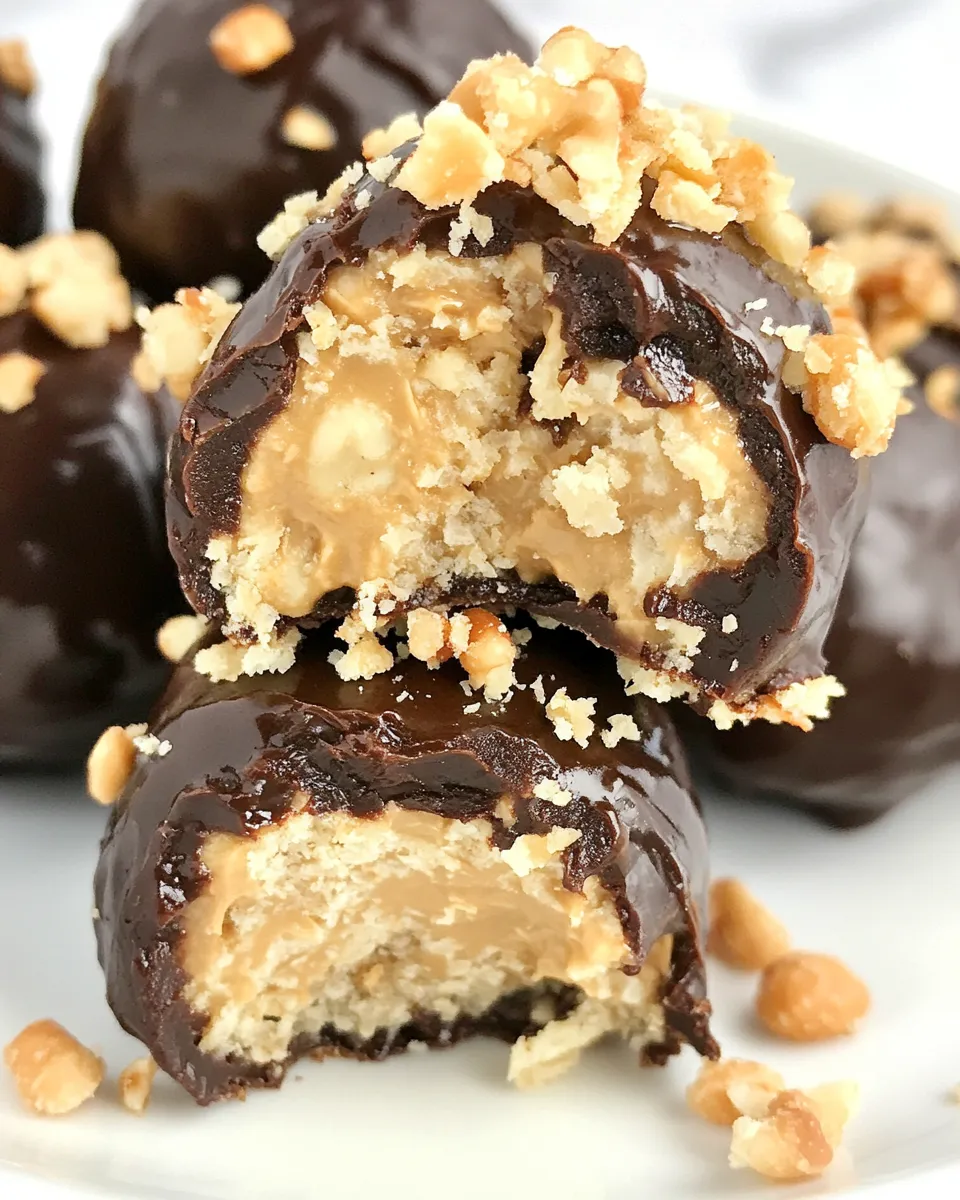 Classic Crispy Peanut Butter Balls image