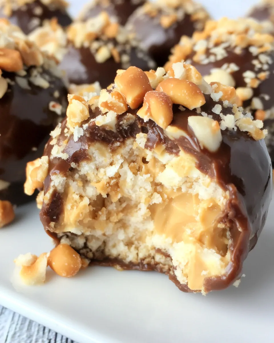 Easy Crispy Peanut Butter Balls dish photo